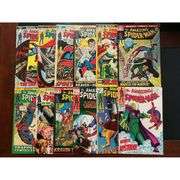 10 Marvel DC Comic Book Lot 1960s–1991