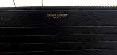 YSL Uptown Large Monogram Leather Wallet