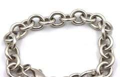 Tiffany & Co bracelet with heart shaped charm