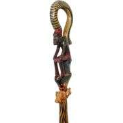 Handmade African Wood Walking Cane