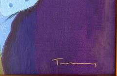 Rare Original Itzchak Tarkay Mixed Media on Canvas Framed