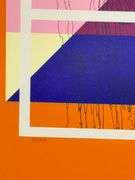 Limited Edition Yaacov Agam Signed Serigraph from 'Ben Gurion' suite