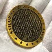 USA Navy Creed Challenge Coin