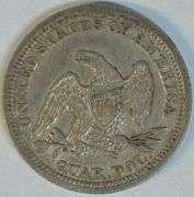 Attractive collectible 1858 No Motto Liberty Seated Quarter
