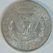 Scarce key date 1883-S Morgan Silver Dollar in AU