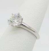 Tiffany & Co. Diamond Solitaire Ring with Original Box, Paperwork & Bag