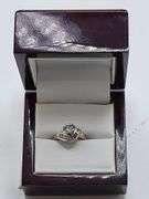 14k white gold diamond wedding band, size 6.5 -4.0 gr