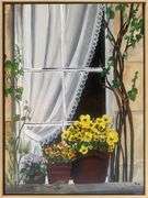 Collectible hand-painted acrylic by Ruti Ruti Stein Colmar