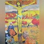 Collectible Vintage Color Plate by Paul Gauguin Circa 1967. Paul Gauguin The Yellow Christ