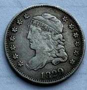 1829 Bust Half Dime