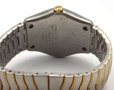 Ebel Classic Wave 2-Tone on Steel and Yellow Gold Bracelet with White Roman Dial