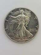 1937 Walking Liberty Half Dollar, UNC "CLEANED"