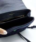 YSL Loulou Toy Suede Midnight Blue Crossbody