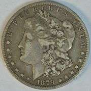 Handsome strong VF/XF 1879-CC Morgan Silver Dollar