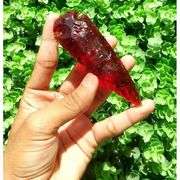 4-inch Red Obsidian Arrowhead