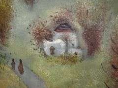 Beautiful oil on canvas by Albert Goldman (1922-2011)
