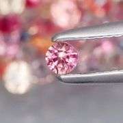 Glittering 65 piece 3.95ct fancy color Sapphire set