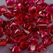 This is a 2.30ct set of REAL UNTREATED RED RUBIES!!!