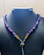 Gorgeous 265 Cttw Natural Amethyst Necklace