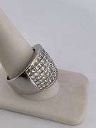 CERTIFIED 14K WHITE GOLD DIAMOND RING / BAND