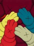 Highly Collectible KAWS Signed Limited Edition Screenprint from 'Urge' Suite