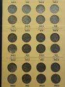 Complete 1938-1964 Vintage Jefferson Nickel Book