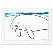 Manatee by Wyland