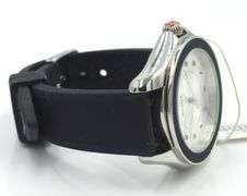 Michele Cape silver dial quartz watch