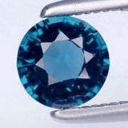 Outstanding! .49ct 5mm London Blue VVS Spinel solitaire