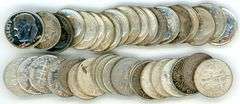 40 Assorted Silver Roosevelt Dimes