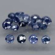 Heated only! 3.08ct top blue sapphire set