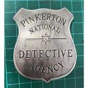 Pinkerton National Detective Agency Badge