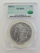 1902 O Morgan Silver Dollar, CAC MS62