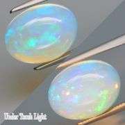 Fantastic 4.82ct floral patterned Jelly Opal
