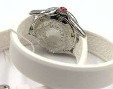 Michele Cape wrap leather quartz watch