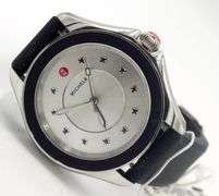 Michele Cape silver dial quartz watch