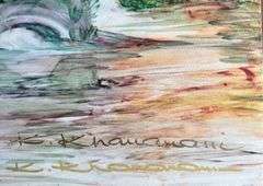 Kamran Khavarani “Life's Expression” AP Giclee on Canvas