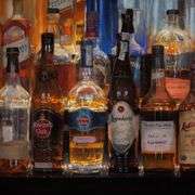 Bottles the Illuminate the Night by Vicente Romero