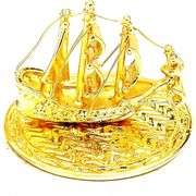 Imperial Globe with 24K Gold & Austrian Crystals
