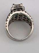 CERTIFIED 14K WHITE GOLD DIAMOND RING