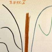 Carnet de Californie 8.11.55-V by Picasso (1881-1973)