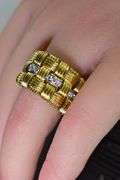Roberto Coin 18K and Diamond  Appassionata Ring