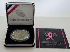 2018-P $1 Breast Cancer Awareness PR DCAM