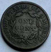 1835 A Small 8 Small Stars Double Profile Large Cent.
