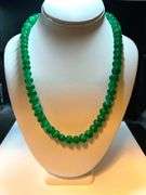 Gorgeous Large 935 Cttw Natural Mined From The Earth Emerald Necklace