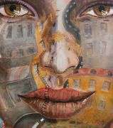 Masterful brushwork display by Vito Loli