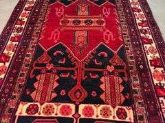 Stunning Persian Hamedan  Rug 5x9.7