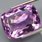 Large! Deep lavender! 24.28ct UNTREATED Bolivian Amethyst!