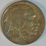 Original Gem BU 1916 Buffalo Nickel. Fully struck
