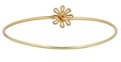 Tiffany & Co. Paloma Picasso Daisy Bangle Bracelet in 18K